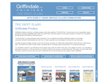 Tablet Screenshot of griffindale-printers.co.uk